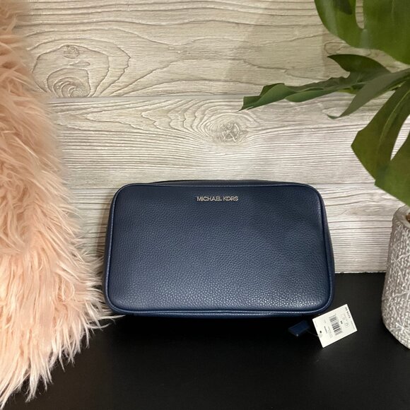 Michael Kors Tech Organizer, Navy Blue NWT - Picture 1 of 3